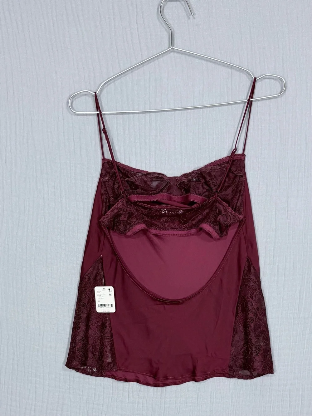 Free People Intimately Summer Lover Slip Set NWT Lace Satin Cami Skirt M
